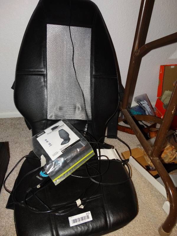 lot 315 image: Homedics Shiatsu messaging cushion