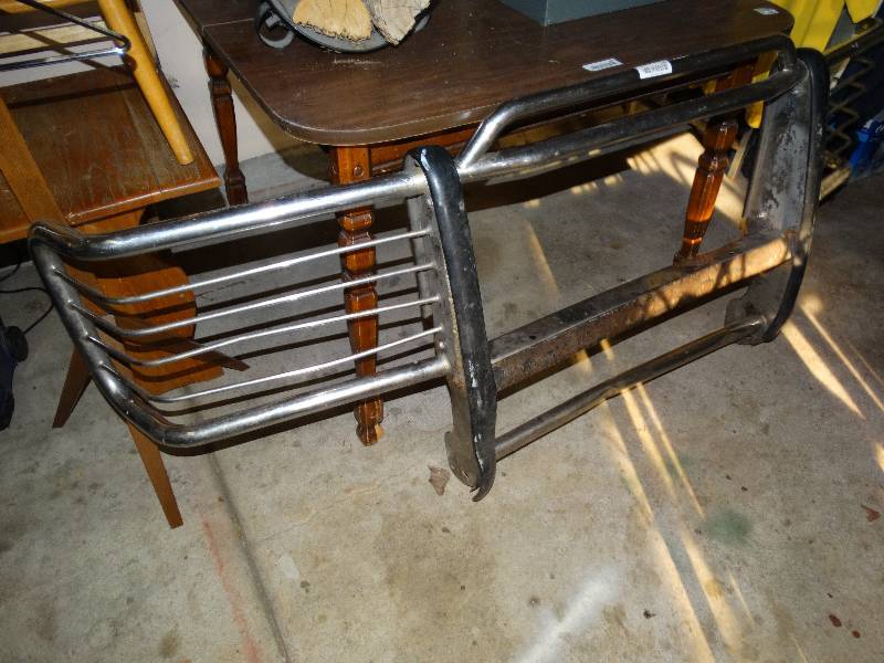 lot 386 image: Chrome grill guard for truck