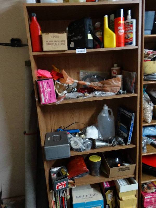 lot 409 image: Auto upholstery, shelf & all contents