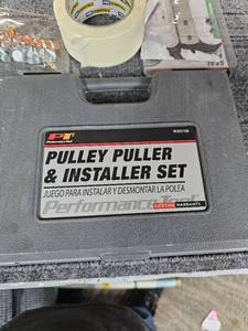 lot 230 image: Performance Tool W89708 Pulley PullerInstaller Kit For Most Alternator and Power Steering Pulleys