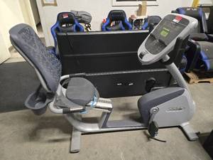 lot 6899 image: Precor Rbk 815 Recumbent Bike