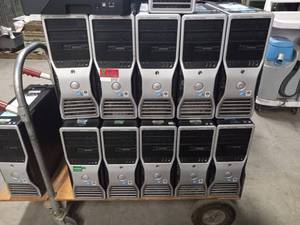 lot 6918 image: (12) Dell Precision T3500 Computer Tower Parts Units