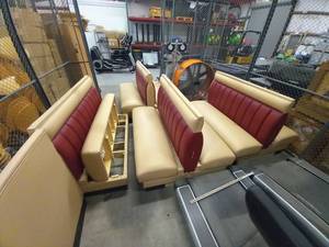 lot 6928 image: Lot Of (13) Matching Color Booths
