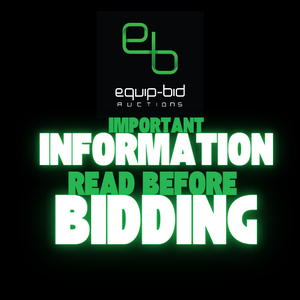 lot 0 image: Important Information
