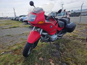 lot 12553 image: 1994 BMW Motorcycle  RED