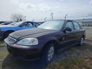 lot 12555 image: 2000 Honda Civic LX, FWD  PLUM