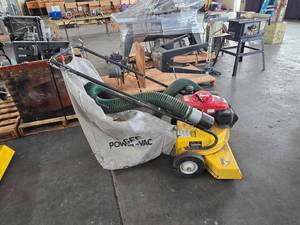 lot 19541 image: Elgee Power-Vac Yard Vacuum Machine