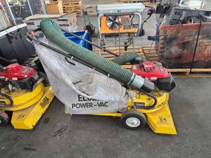lot 19542 image: Elgee Power-Vac Yard Vacuum MachineModel 634-GH