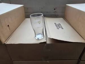 lot 19597 image: Case Of (36) New Guinness Tulip Glasses