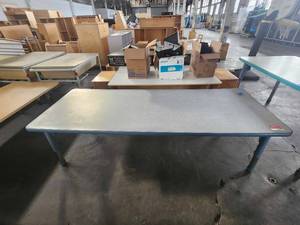lot 22002 image: Rectangle Childrens Table, Adjustable Height