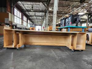 lot 22013 image: Jonti Craft Childrens Computer Table, W2 Storage Ends