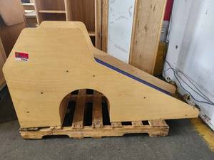 lot 22056 image: Wooden Childrens Slide