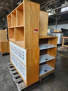 lot 22061 image: (4) Assorted Childrens Shelves on Pallet