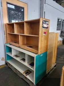 lot 22068 image: (4) Assorted Childrens Shelves on Pallet