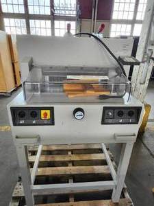 lot 22069 image: IDEAL 4850-95 EP Electric Paper Cutter with Stand