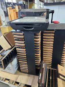 lot 22132 image: Ellison SuperCut Die Cutting Machine with Large Die Collection