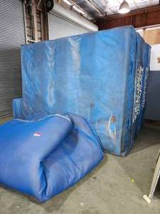 lot 22199 image: First Place Athletic Equipment Blue Protective Gym Mats