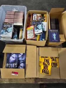 lot 19582 image: Pallet Of Cases Of Books