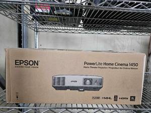 lot 21723 image: Epson Powerlite Home Cinema 1450