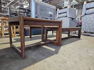 lot 21744 image: (2) Wooden Tables