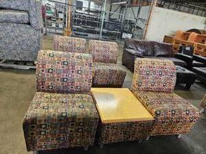 lot 21749 image: (2) Enclave Straight Chair And Side Table
