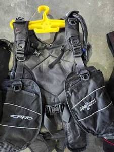 lot 12758 image: (1) Large, SeaQuest Pro BCD Scuba Diving Buoyancy Compensator