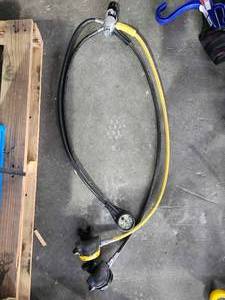 lot 12778 image: (1) Aqua Lung Titan Octopus Scuba Regulator with Pressure Gauge