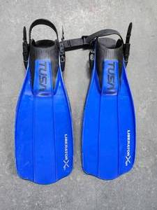 lot 19653 image: (2 Sets) TUSA Liberator X-Ten Diving Fins Blue