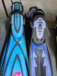 lot 19661 image: (4 Sets) Atomic Aquatics and Scuba Cortez Diving Fins, LGXL