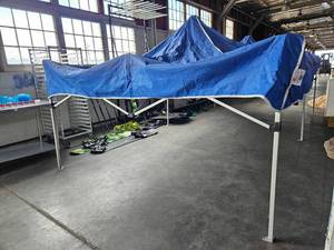 lot 22094 image: KD Kanopy 10ft X 20ft BLUE