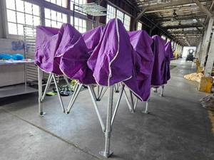 lot 22096 image: KD Kanopy Aluminum Frame 10ft X 20ft