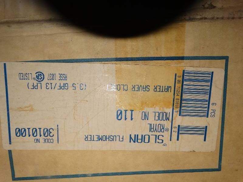 lot 604 image: 6 Sloan flushometer in boxes- New