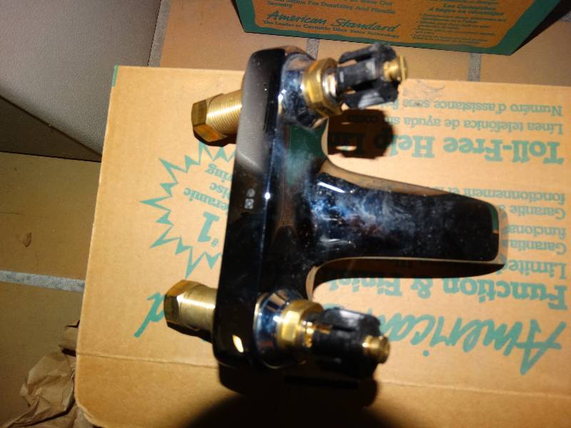 lot 608 image: 3 American Standard function & finish in boxes