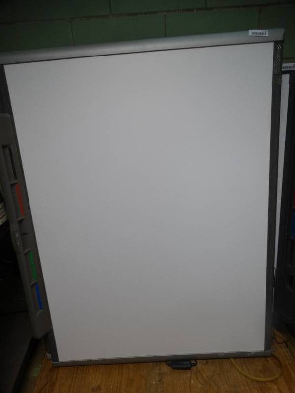lot 625 image: 2 smart boards- 1 has pens & eraser