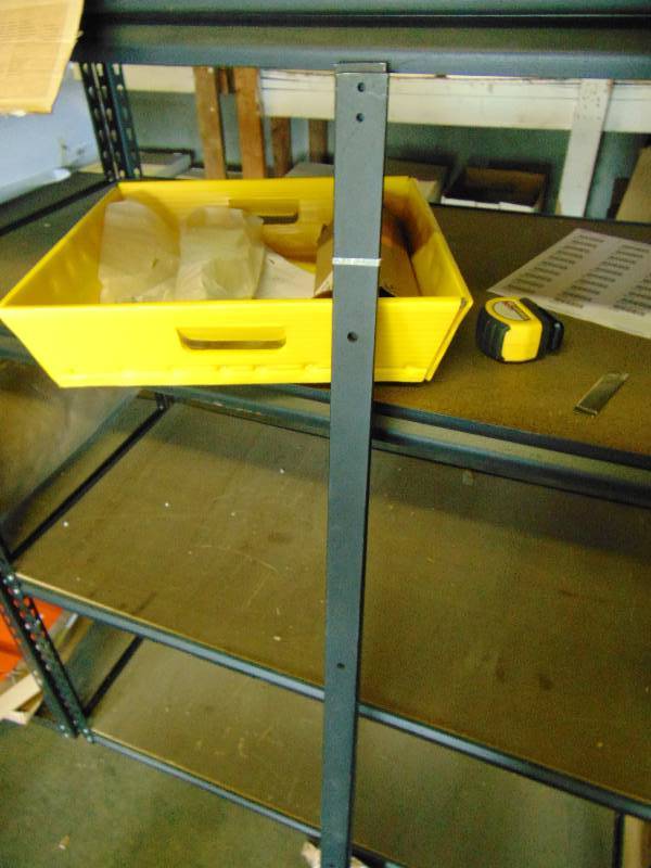 lot 2121 image: Sliding Door Hardware includes (2) 5 rails, (2) wheels-- No other hardware included