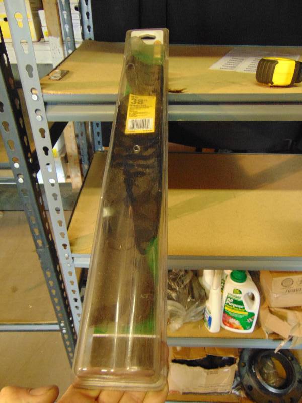 lot 2131 image: (1) pair 38 MTB Mower Blades, PN 7109036 fits MTD Deep Deck