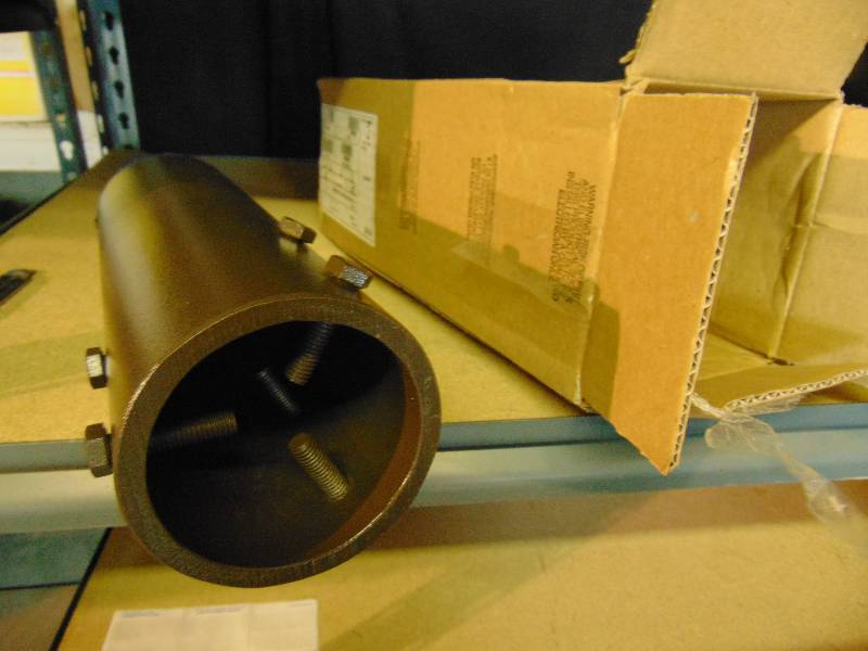 lot 2132 image: (1) Cooper Lighting Can, TNONADAPT DRI-LD MI, bronze, 13 x 4 OD