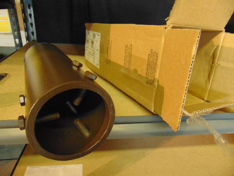lot 2134 image: (1) Cooper Lighting Can, TNONADAPT DRI-LD MI, bronze, 13 x 4 OD