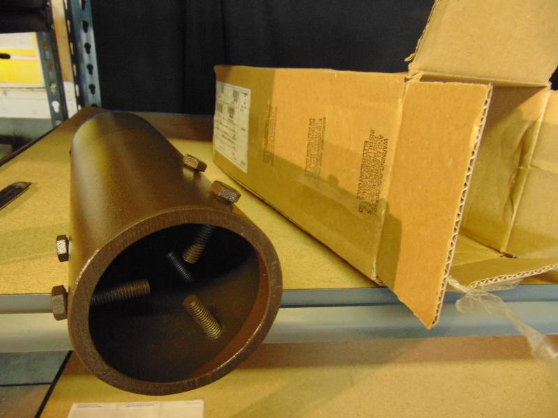 lot 2133 image: (1) Cooper Lighting Can, TNONADAPT DRI-LD MI, bronze, 13 x 4 OD