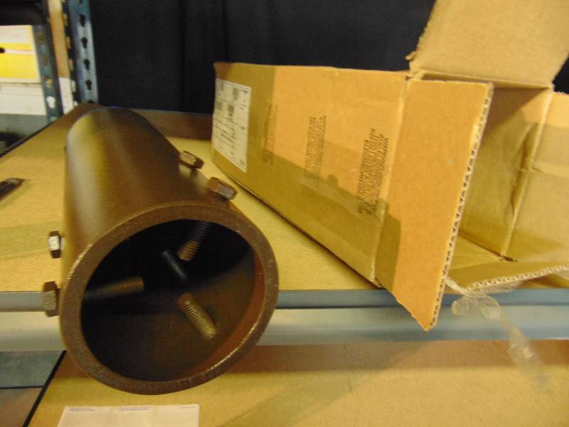 lot 2135 image: (1) Cooper Lighting Can, TNONADAPT DRI-LD MI, bronze, 13 x 4 OD