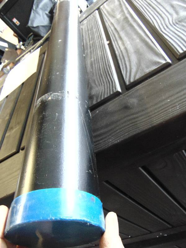 lot 1138 image: (1) Steel Pipe, 3-12 diameter x 35