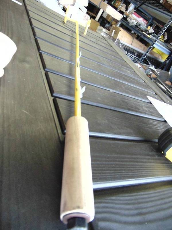 lot 1143 image: (1) yellow double hook too, 36 long