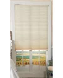 lot 1206 image: (1) Allstrong Industries Accordion style Shade, cordless with mounting hardware, cream color 6 long, P0420480
