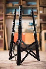 lot 2152 image: (1) Aviot Pantam Stand, lightweight, fold-able stand for hand pan and tongue drums