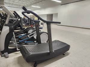lot 5501 image: Assault Fitness Manual Treadmill with Digital Display