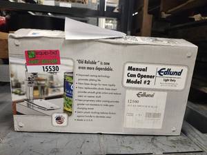 lot 15530 image: Edlund Can Opener Model #2