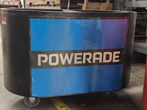 lot 15597 image: Powerade Open Drink Cooler Model IPR-700