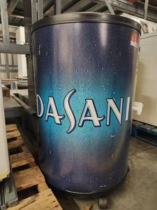lot 15600 image: Dasani Water Ice Cooler