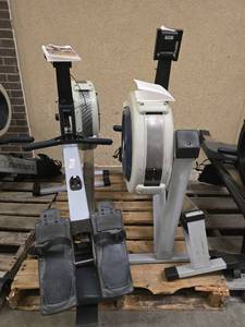 lot 1520 image: (2) Concept 2 Rowing Machines