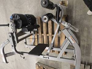 lot 1527 image: Hammer Strength ISO Glute Ham Press